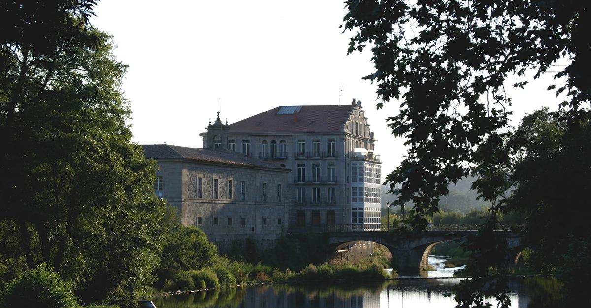 Balneario Acuña in Caldas de Reis, Spain
